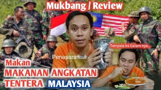 MUKBANG MAKANAN ANGKATAN TENTERA MALAYSIA  RANGSUM TEMPUR  MUKBANG MALAYSIA  BAMBANG ALTIM [upl. by Som]