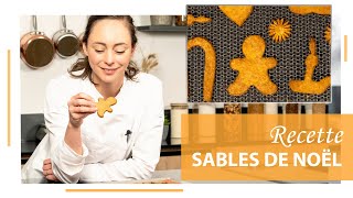 Recette  Sablés de Noël par Nina Metayer [upl. by Ayet]