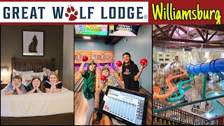 Pros amp Cons of Great Wolf Lodge Williamsburg Virginia  Waterpark amp All Activities [upl. by Eduard]