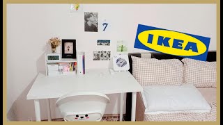 Unboxing Ikea Linnmon table amp Loberget Blyskar Swivel chair  Review dan cara pemasangan [upl. by Ahseyt]