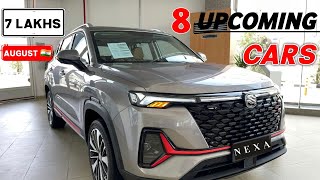 8 UPCOMING CARS LAUNCH IN AUGUST 2024 IN INDIA  8 NEW SUV 2024 [upl. by Nosaes]