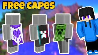 Minecraft 3 free new capes  how to get Minecraft free new capes [upl. by Kimberli]