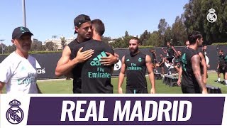 Álvaro Morata bids farewell to Real Madrid teammates and staff [upl. by Aniraad412]