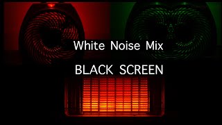 Fan Heater White Noise Mix to help you Sleep  Black Screen Sleep Sound [upl. by Lanoil]