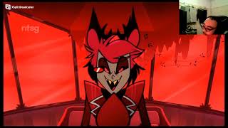 Alastor and Vox Song  Hazbin Hotel reaction [upl. by Jessalin779]