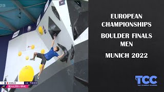 Recap Boulder Finals Men  European Championships 2022  Munich [upl. by Maurizio]