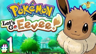 Pokemon Lets Go Eevee  100 Full Game Walkthrough  PART 1 [upl. by Egidio433]