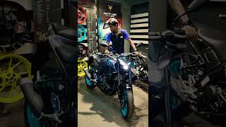 MT 03 VS MT15 EXHAUST SOUND 2024 youtube automobile smartphone new exhaust sound bikelife [upl. by Nnayrb]