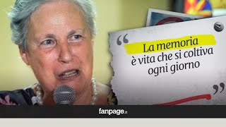 Rita Borsellino è morta alletà di 73 anni Addio alla sorella del magistrato ucciso da Cosa Nostra [upl. by Adnauqahs]