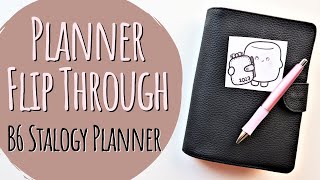 B6 Stalogy Planner Flip Through [upl. by Azral]