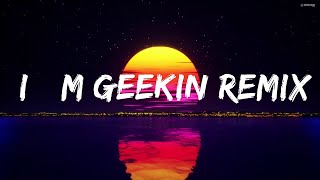 DDG  I’m Geekin Remix Lyrics feat NLE Choppa BIA  Music is Lyrics [upl. by Asirahc]