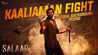 Salaar BGM – Kaaliaman Fight  RaviBasrur  PrasanthNeel  VijayKiragandur  Hombale Films [upl. by Nennerb]