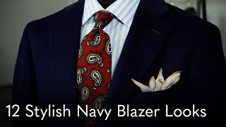 12 Stylish Navy Blazer Looks  Get the Most Out of Your Navy Blazer [upl. by Donalt597]