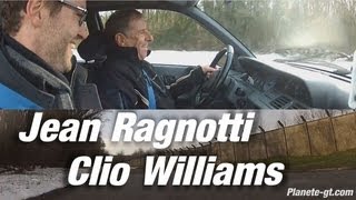 Jean Ragnotti en Clio Williams à Sathory  Planetegtcom [upl. by Imoyn601]