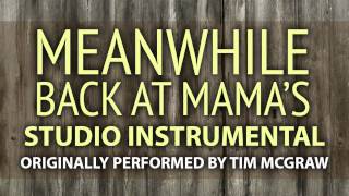 Meanwhile Back At Mamas Cover Instrumental In the Style of Tim McGraw feat Faith Hill [upl. by Sorips]