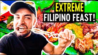 EXOTIC Kamayan Feast Philippines Food Mukbang 🇵🇭 [upl. by Marco508]