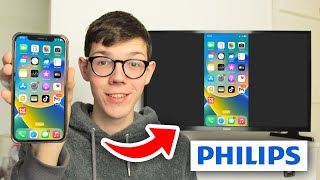 How To Screen Mirror iPhone To Phillips TV  Full Guide [upl. by Tavey]