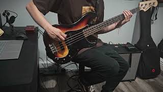 Loathe  Babylon  Bass Cover  Tabs [upl. by Stanton]