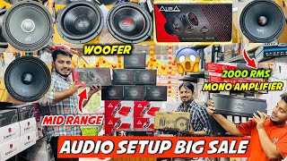 😱🔥Branded Woofer Mono Amplifiers Car Speakers Audio Setup All Branded Woofer Midrange For Cars [upl. by Trebmer]