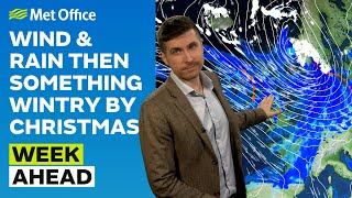 Week Ahead 18122023  Unsettled week in the run up to Christmas – Met Office weather forecast UK [upl. by Higgs]