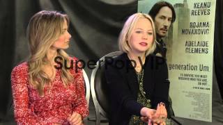 INTERVIEW  Bojana Novakovic and Adelaide Clemens on if t [upl. by Haines440]