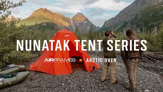 Nunatak Tent Series Airframes Alaska x Arctic Oven Tents [upl. by Nnayllek]