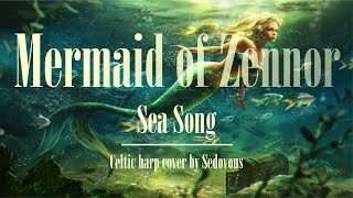 The Mermaid of Zennor  Celtic harp cover by Šedovous [upl. by Art]