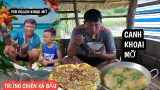 Một Ngày Bận Rộn Và Thu Hoạch Khoai Mỡ Và Bữa Cơm Bình Yên Của Anh Nông Dân 221 [upl. by Ardnaskela739]