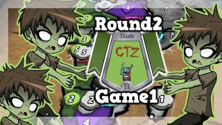 Round 2  Game 1 of the Coddle the Zombies Tournament [upl. by Zielsdorf730]