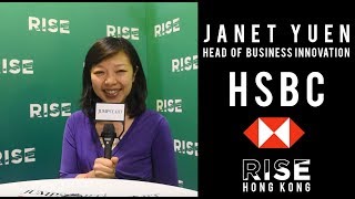 HSBC Digital Intrapreneurship and Advice for Entrepreneurs  RISE Hong Kong [upl. by Ajup]