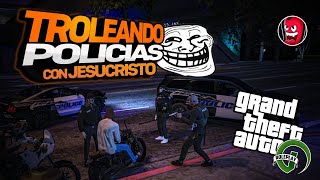 TROLEANDO POLICIAS EN UN SERVIDOR DE GTA V ROLEPLAY DOMINICANO [upl. by Doro]