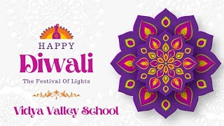 Diwali Celebration at Vidya Valley School festivaloflights bestschoolinkharar [upl. by Kerat]