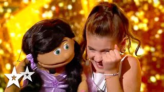 Young VENTRILOQUIST Gets GOLDEN BUZZER on Romanias Got Talent 2021  Got Talent Global [upl. by Olmsted]