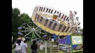 Cottage Grove WI Carnival Fair Midway Walk [upl. by Chavez681]