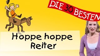 Hoppe hoppe Reiter  Anleitung zum Bewegen  Kinderlieder [upl. by Ardy64]