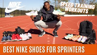 BEST Nike Shoes 👟 for ELITE Sprint Training Workouts 🔥  Aaron Kingsley Brown [upl. by Pulchia426]