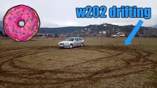 Benz w202 c220 cdi drift [upl. by Renfred127]