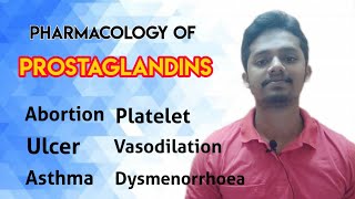 55 Pharmacology of Prostaglandins • தமிழில் • Vasanth Murugesan [upl. by Reinold]