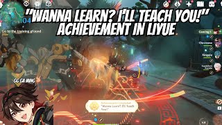 quotWanna Learn Ill Teach Youquot Achievement  Genshin Impact [upl. by Oremoh]