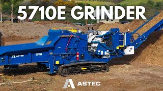 Astec Industries Newest Grinder at DEMO International 2024 [upl. by Corabella480]