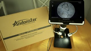 Andonstar AD206 Digital Microscope Unboxing and Review [upl. by Constancia]