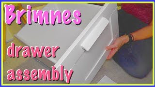 Assembly Brimnes drawer  DIY how to [upl. by Marleen]