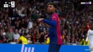 Lamine Yamal Goal Real Madrid Vs Barcelona 03 All Goals Analysis amp Extended Highlights [upl. by Birdie]