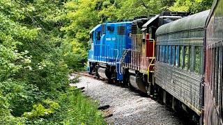 Tennessee Valley Railroad Museum  Delano Tennessee 8 hour round trip to Copperhill Tennessee [upl. by Tallulah]