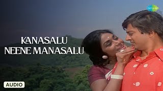 Kanasalu Neene Manasalu  Audio Song  Bayalu Daari  RajanNagendra  SP Balasubrahmanyam [upl. by Birkle]