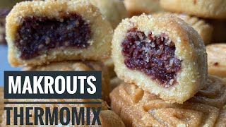 Makrouts et pâte de dattes maison thermomix [upl. by Neivad]