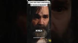 Is This The First Confession of Charles Manson 🤯 [upl. by Ryder]