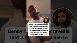 BENNY THE BUTCHER TALKS TO JCOLE DREAMVILLE FEST [upl. by Valentina]