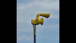 ACA Allertor 125 Tornado Siren Floral Hill Cemetery New London WI [upl. by Sternberg]