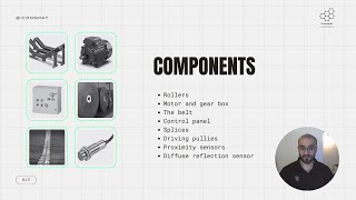 Part Two Conveyor belt example  Industrial Automation  Offsite manufacturing [upl. by Malvie]